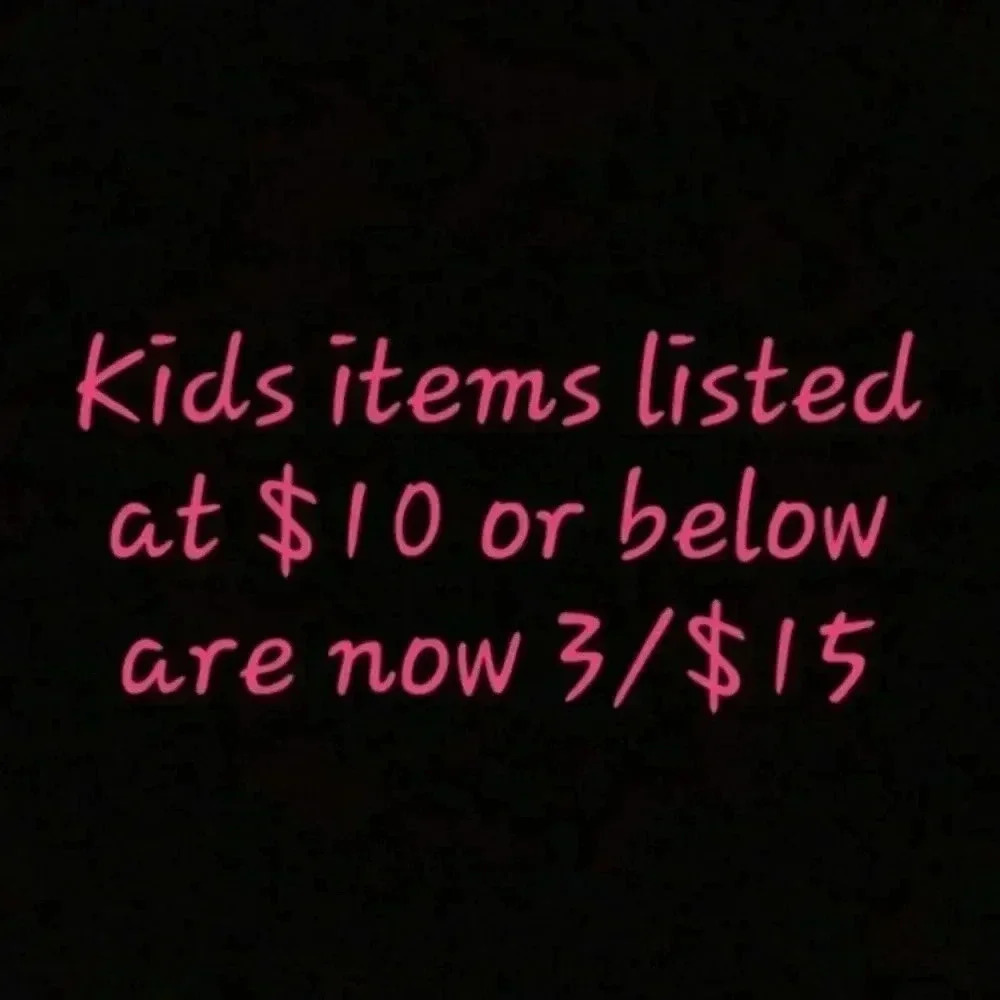 KIDS CLOTHING SALE!